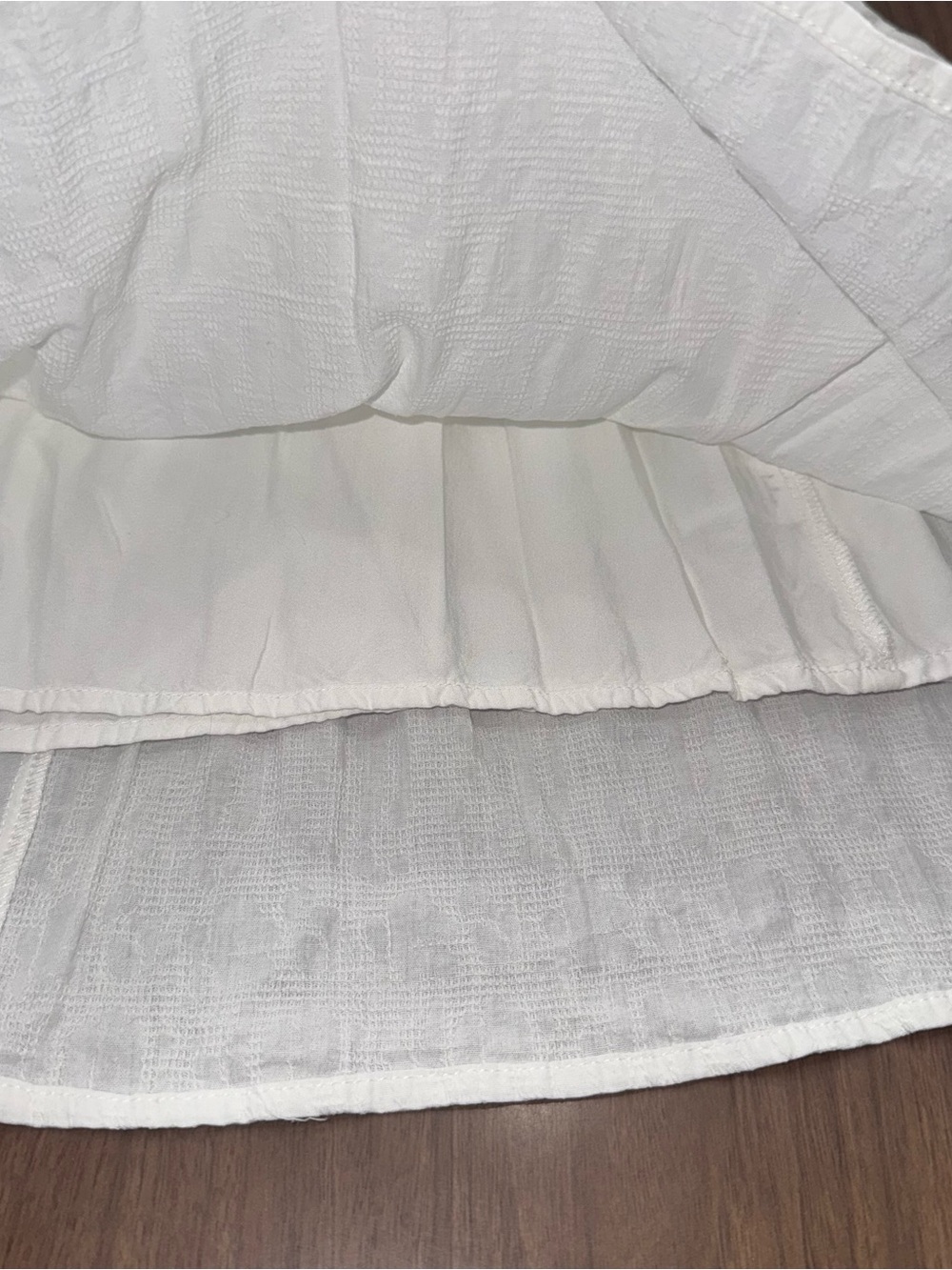 Lulus Simplicity and Sweetness‎ Small White Sleeveless Tiered Midi Dress Pockets - Picture 7 of 14